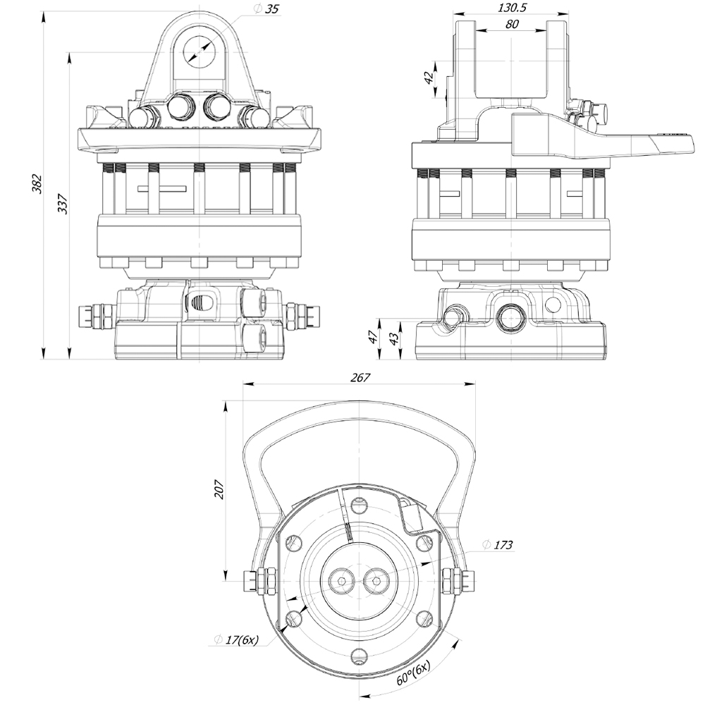 Υδραυλική Περιστροφή 10t 10t-specs-3